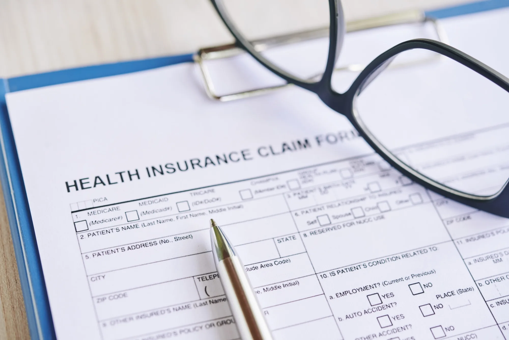 Insurance claim form Insurance claim form